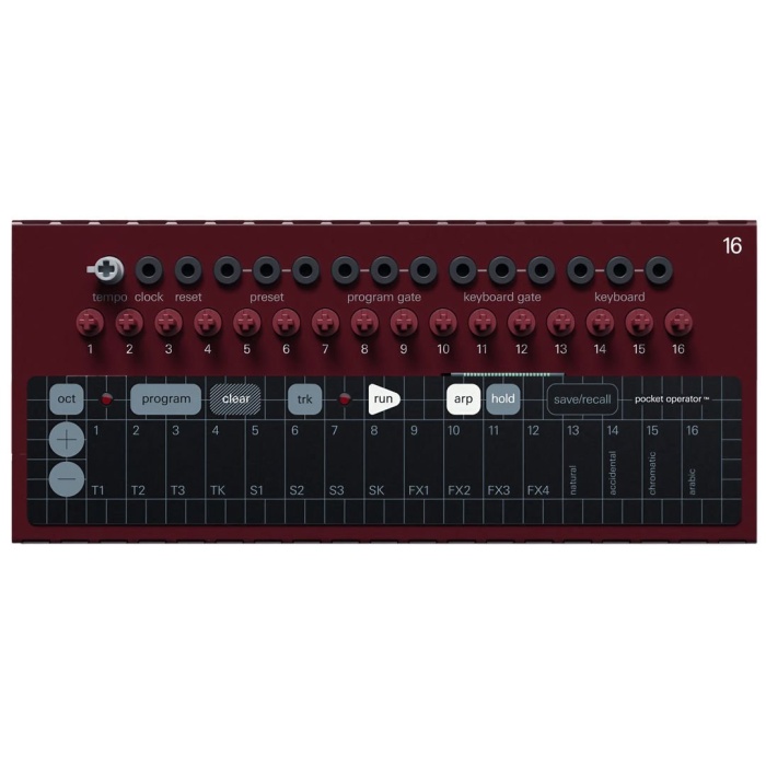 Teenage Engineering 10 0008 Pocket Operator Modular 16 | Dokunmatik Klavye ve Sequencer Kendi Kendine Montaj